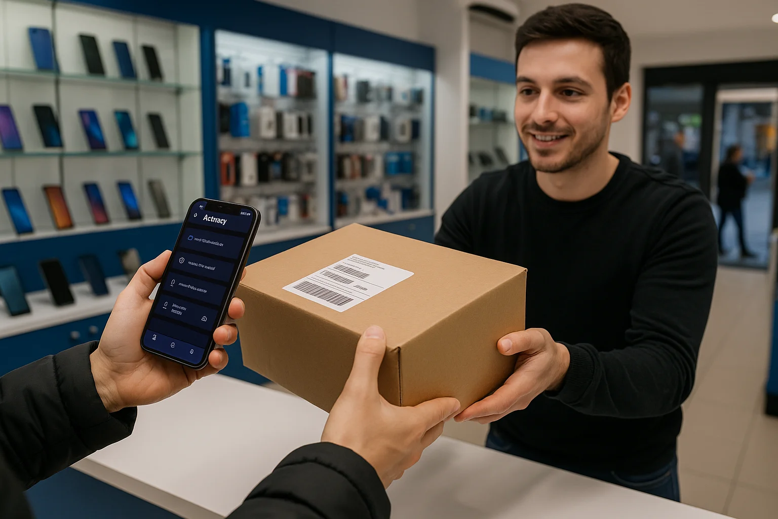 QR Code for Package Management